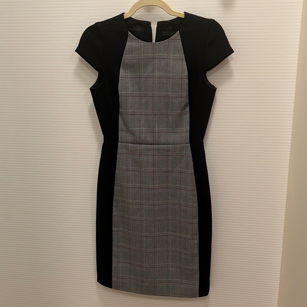 Wool short sleeve dress